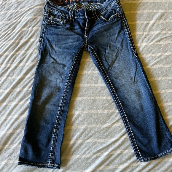 Rock REVIVAL Capri Jeans. Low waist! - Picture 6 of 7